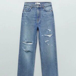 Zara 90's Wide Leg Full Length Jeans EU 38 / US 6